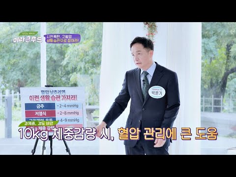 (고혈압 비켜!) 꾸준한 생활습관으로 ′혈압′ 낮추는 방법 맛있는 이야기 미라클 푸드(jtbcmiraclefood) 20회